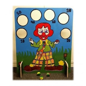 Ballen gooien clown 02